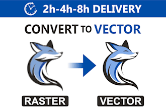 convert your ai logo or image to vector in 90 minutes