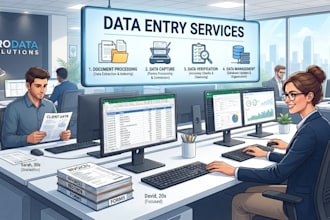 do data entry copying pasting website dev