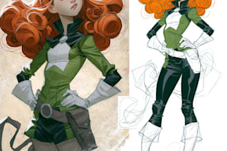 illustrate your comic book story