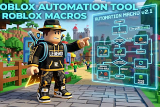 create roblox automation tool and roblox macros for your gameplay