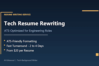 rewrite your tech resume to pass ats screening