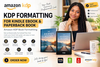 kdp formatting for kindle ebook and paperback book, amazon KDP book formatting