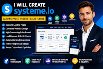create systeme io landing page systeme io website expert systeme io sales funnel