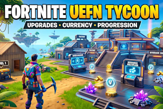 create a fortnite uefn tycoon simulator with verse and custom game mechanics