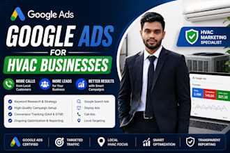 set up and optimize google ads for hvac lead generation