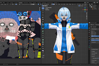create custom vrchat avatar with full body tracking, fix rig mmd, gmod koikatau