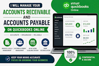 manage your accounts receivable and accounts payable on quick books online