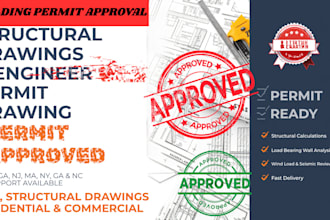 structural civil mep engineer plan stamp for florida tx ga nj ma ny ga permit