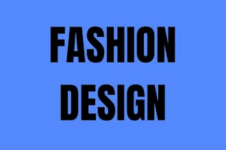fashion designer custom clothing, fashion illustrations