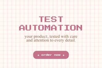 automate your web and API app testing