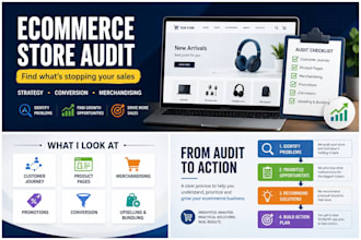 audit your ecommerce store and create growth strategy