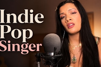 be your female singer for indie pop, dreamy pop and bedroom pop