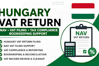 file hungary vat return nav vat filing tax compliance bookkeeping support