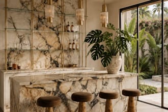 design and visualize your room with a luxury interior concept