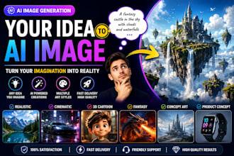 turn your ideas into stunning ai generated images