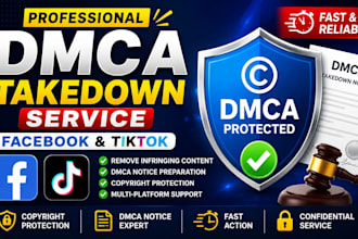 remove infringement content from facebook under dmca