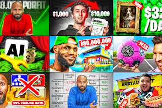 design amazing youtube thumbnail design