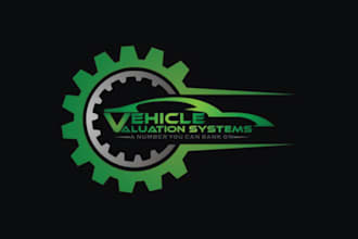 create amazing logo racing, automotive with 3d style