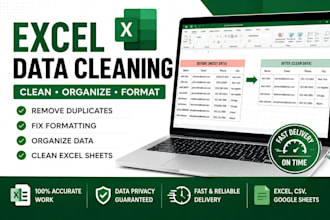 clean and organize your excel data