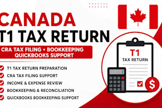 file canada t1 tax return cra tax filing bookkeeping quickbooks wave  support