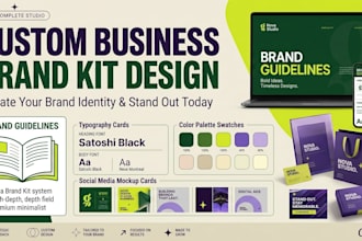 create a professional canva brand kit and templates for your business