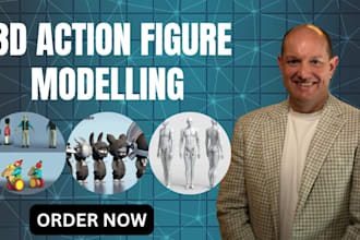 create toy design, puzzle, action figure, modular and plushy toy for 3d printing