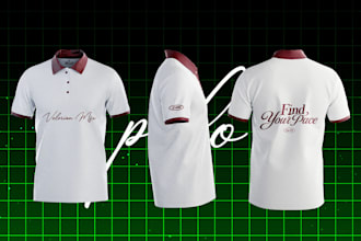 create custom polo shirt, sport polo, and golf shirt design