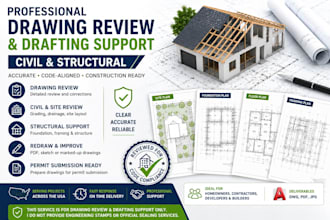 review structural and civil drawings for permit in arizona, nevada, and colorado