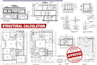 certified engineer permit structural calculation basement icf redline correction