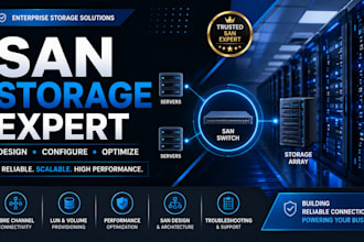 design your san storage network for reliable performance