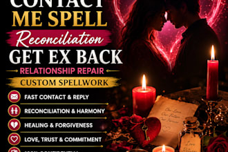 cast fast contact me spell reconciliation get ex back relationship repair custom
