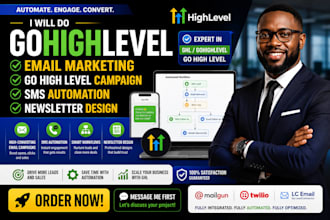do gohighlevel email marketing go high level campaign sms automation newsletter