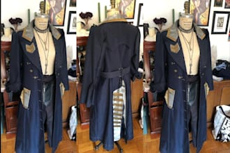 sew custom cosplay anime cloth design any cloth outfit fabric event cloth