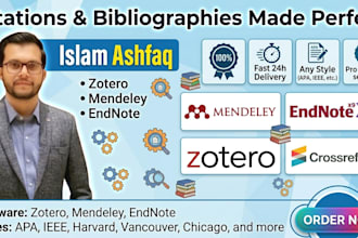 manage and add references in endnote, zotero, mendeley