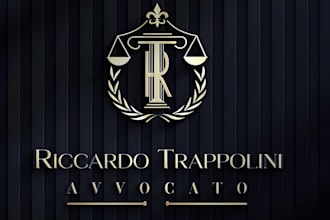 make professional law firm logo for attorney legal notary