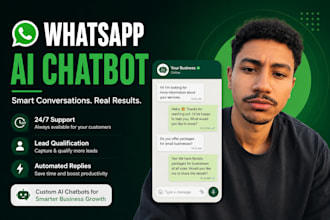 build an ai whatsapp chatbot for customer support and sales