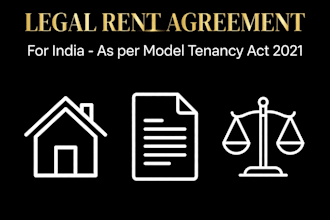 draft legal rent agreement template and legal notice draft in simple format