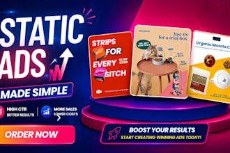 design meta ads creative static ads banner ads ad creative design static meta ad