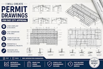 create professional permit drawings for fast city approval