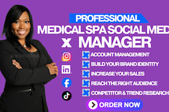 be your medical spa social media marketing manager for aesthetic clinics