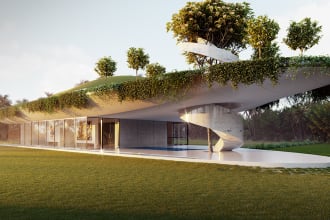create great architectural exterior, interior 3d rendering