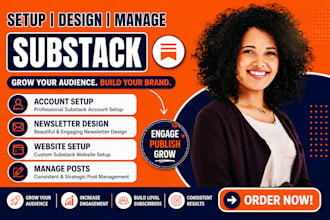 setup substack account design podcast substack newsletter manage substack posts