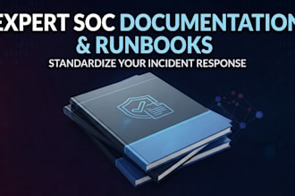 create professional soc runbooks and siem operational procedures