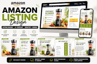 free premium amazon listing design