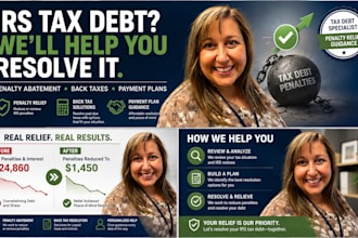 help you resolve irs tax debt and remove penalties fast