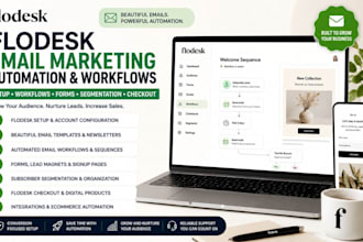 do flodesk newsletter, flodesk email template, be your flodesk automation expert