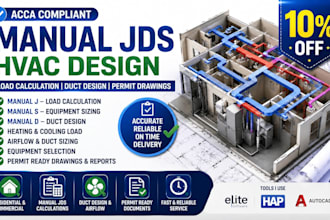 do manual jds hvac design load calculation manual j manual d manual s ducting