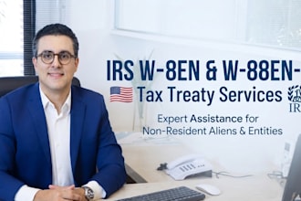 prepare your irs form w8ben and w8bene to claim tax treaty benefits