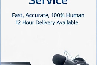 audio typing, transcription,and data entry