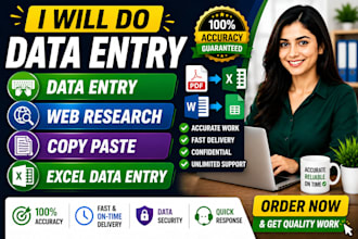 do data entry and excel data entry